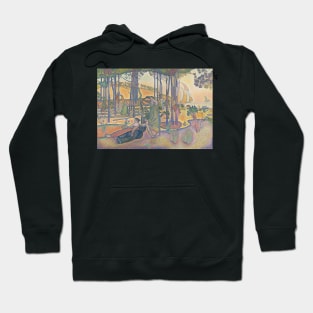 The Evening Air by Henri-Edmond Cross Hoodie